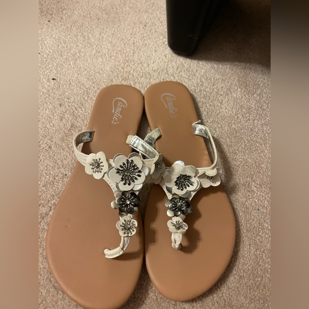 Floral sandals